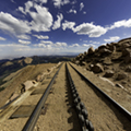 Colorado, cycling, bicycle touring, bicycle, Pikes Peak, Cog Railroad